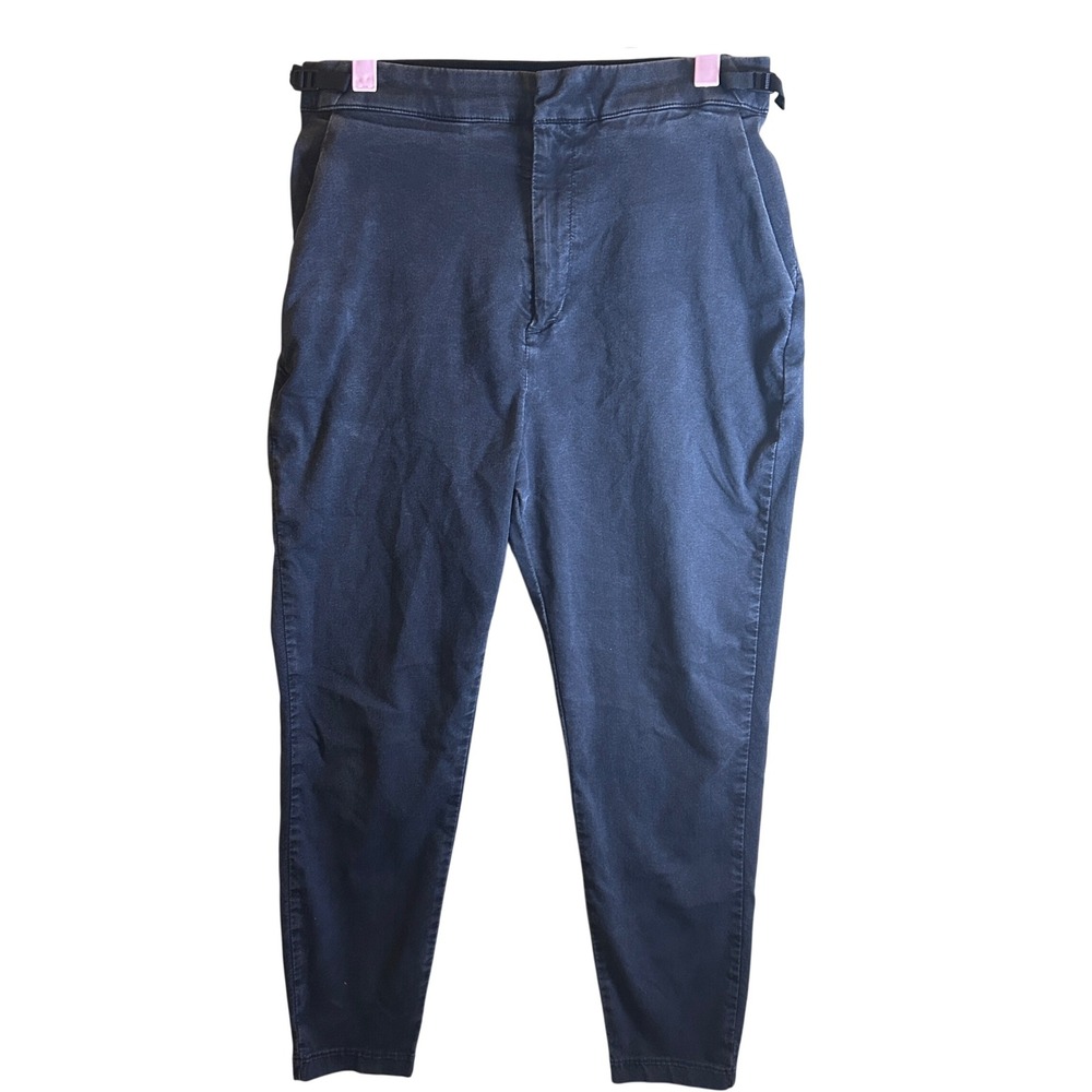 ZARA High‎ Waisted Dark Wash Skinny Fit Jeans Women Size M